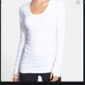 Zella Z6 white long sleeve top